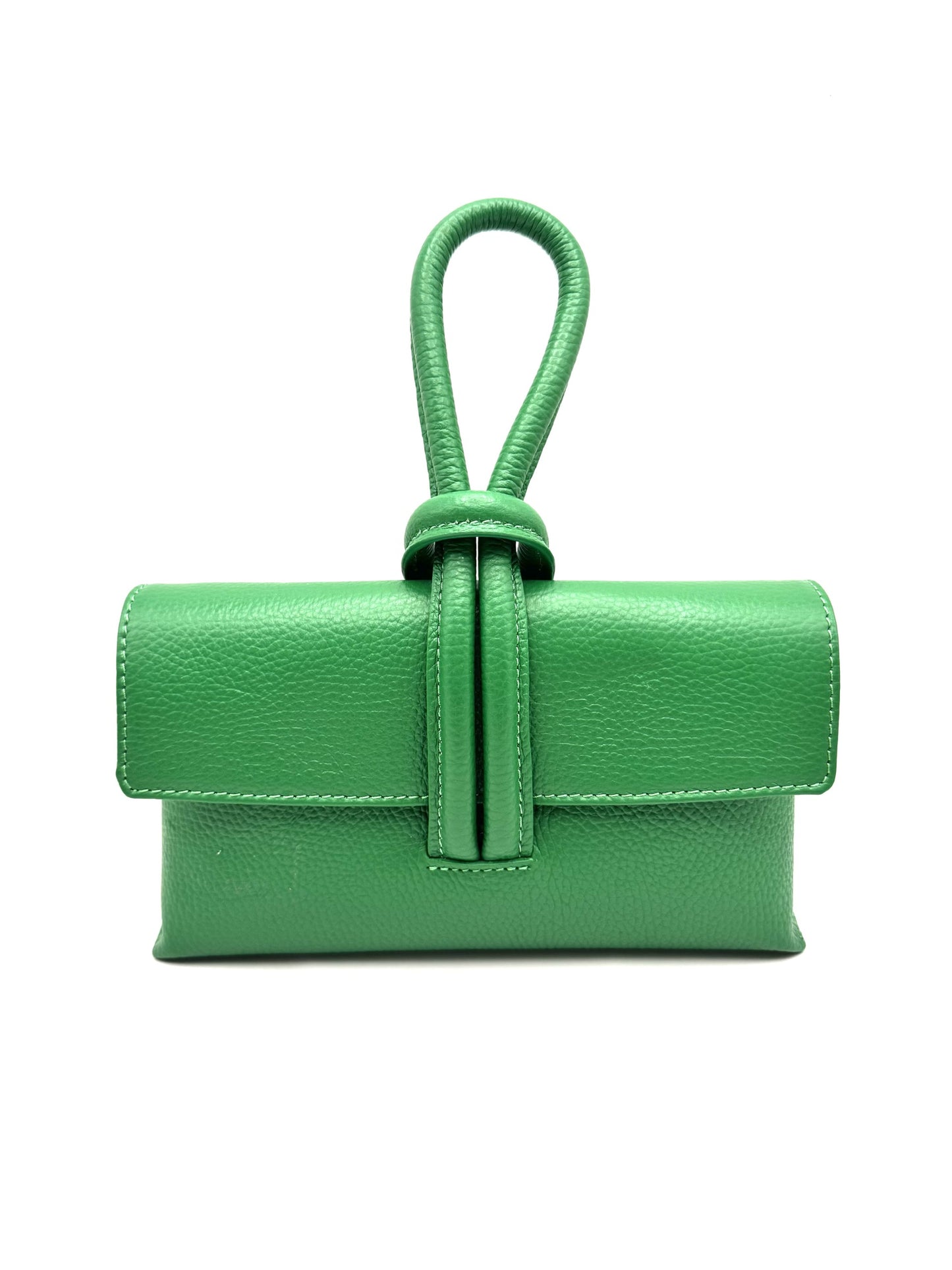 WRISTLET BAG WITH CROSSBODY KELLY GREEN