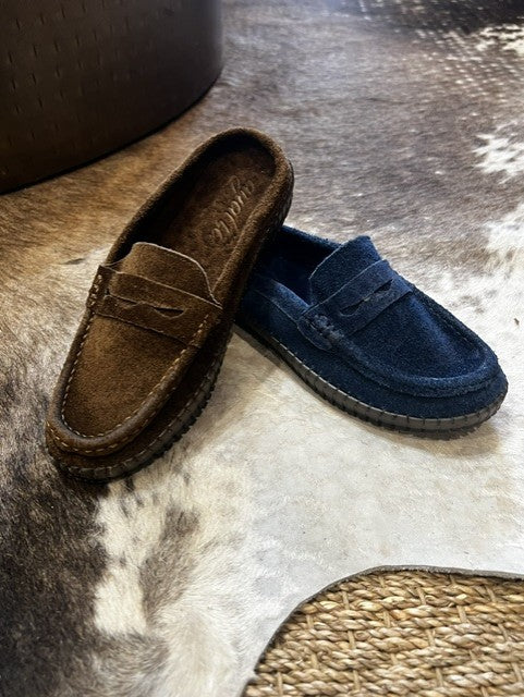 AYALLA BY ANTELOPE MIMI MOCHA SLIP ON LOAFER