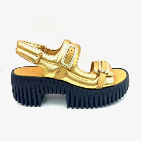 4CCCCEES PLIA KIKO GOLD SANDAL