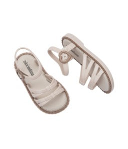 MINI MELISSA AURORA BABY BEIGE BROWN
