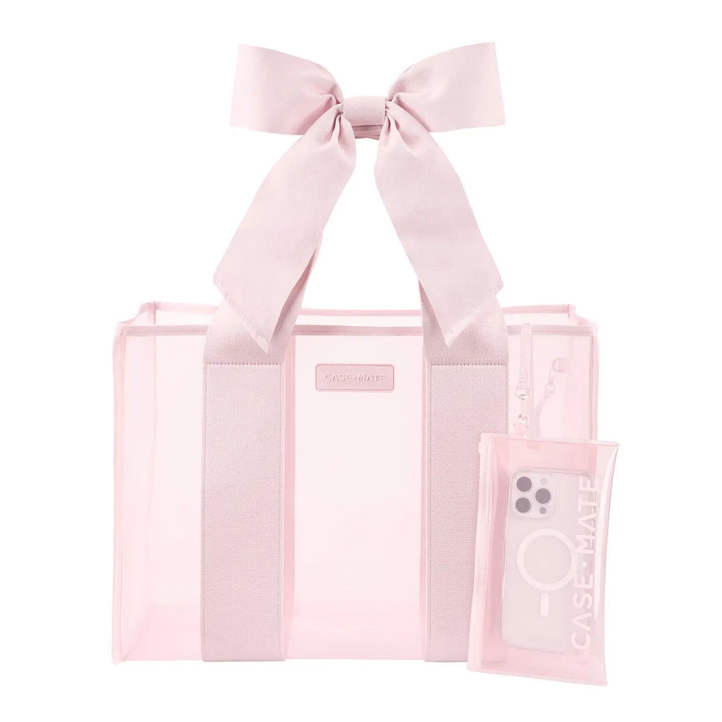 CASE-MATE BALLET PINK WITH BOW TOTE