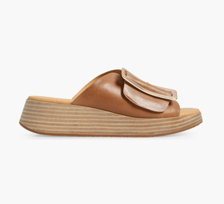 CHOCOLAT BLU ELLA CAMEL SLIP ON WEDGE