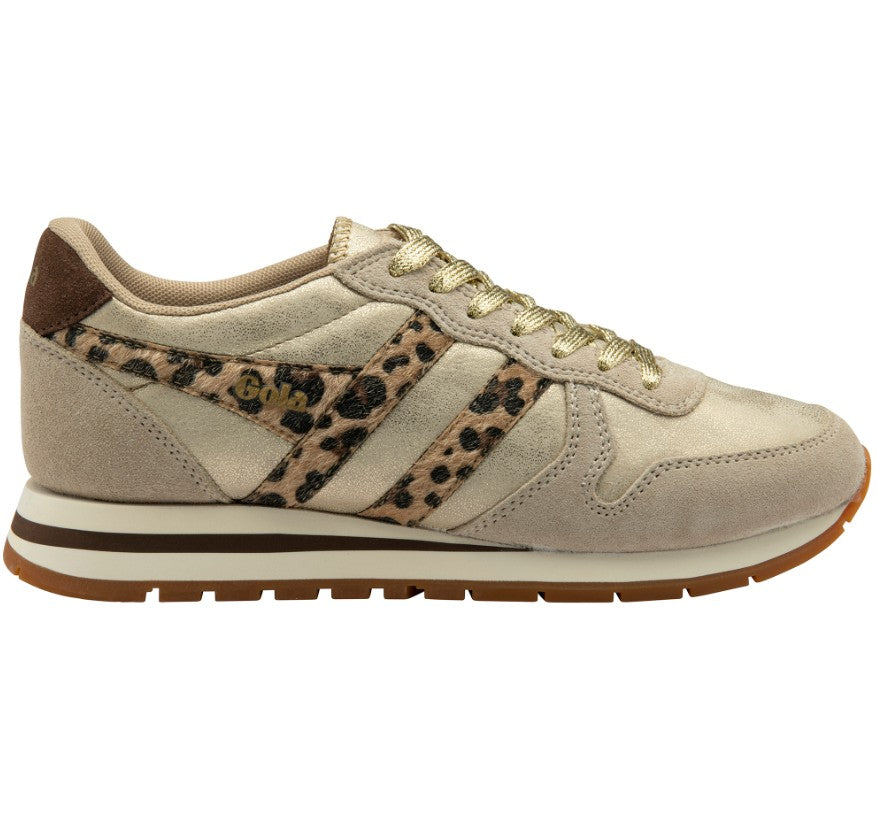 GOLA DAYTONA BLAZE GOLD LEOPARD DK BROWN