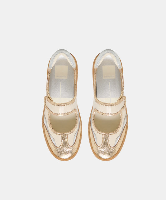 DOLCE VITA NANET METALLIC MULTI LEATHER