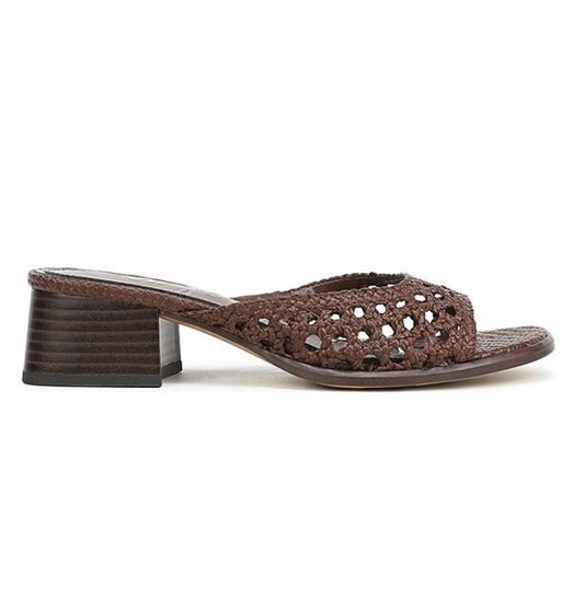 SAM EDELMAN FYNN TERAZZO BROWN HEEL