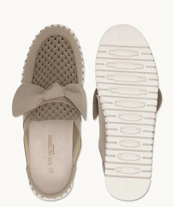 ILSE JACOBSEN 4088 CORIANDER WHITE SLIP ON