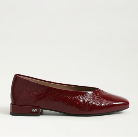 SAM EDELMAN KASEY FLAT MERLOT
