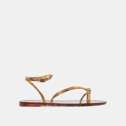 DOLCE VITA KENLEY VINYL TORTOISE JELLY SANDAL