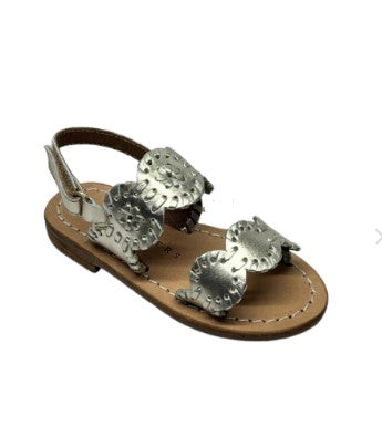 JACK ROGERS TODDLER LAUREN PLATINUM