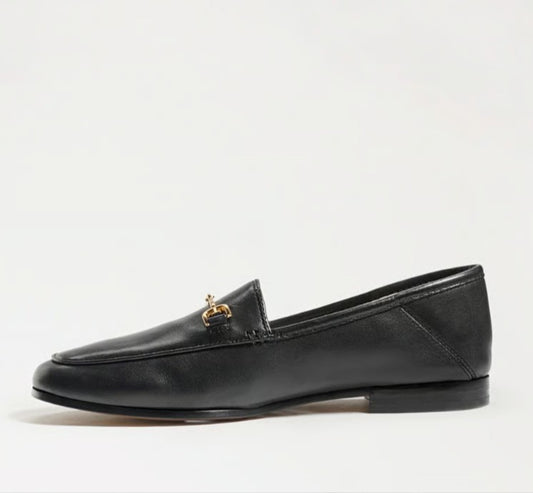 SAM EDELMAN LORAINE BIT LOAFER BLACK LEATHER