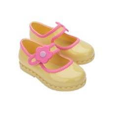 MINI MELISSA HIP BALLERINA YELLOW/PINK