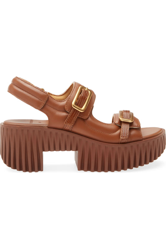 4CCCCEES PLIA KIKO BROWN SANDAL