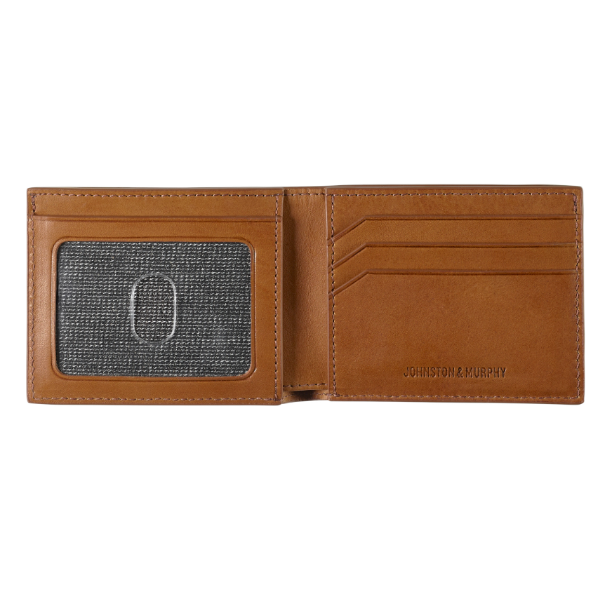 RHODES BILL FOLD WALLET IN TAN