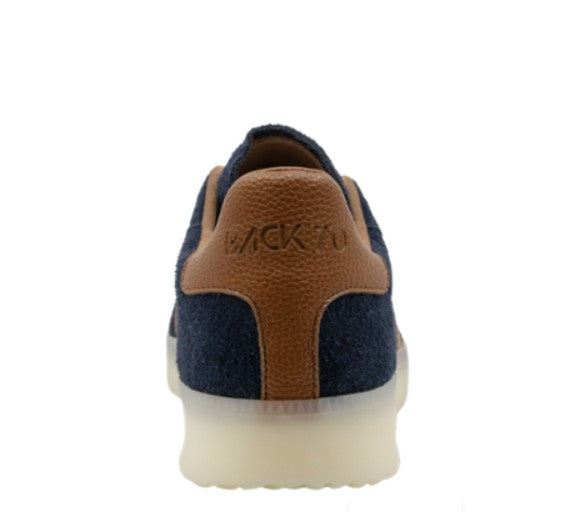 BACK 70 BOSTON 600 NAVY CUOIO MEN'S SNEAKER