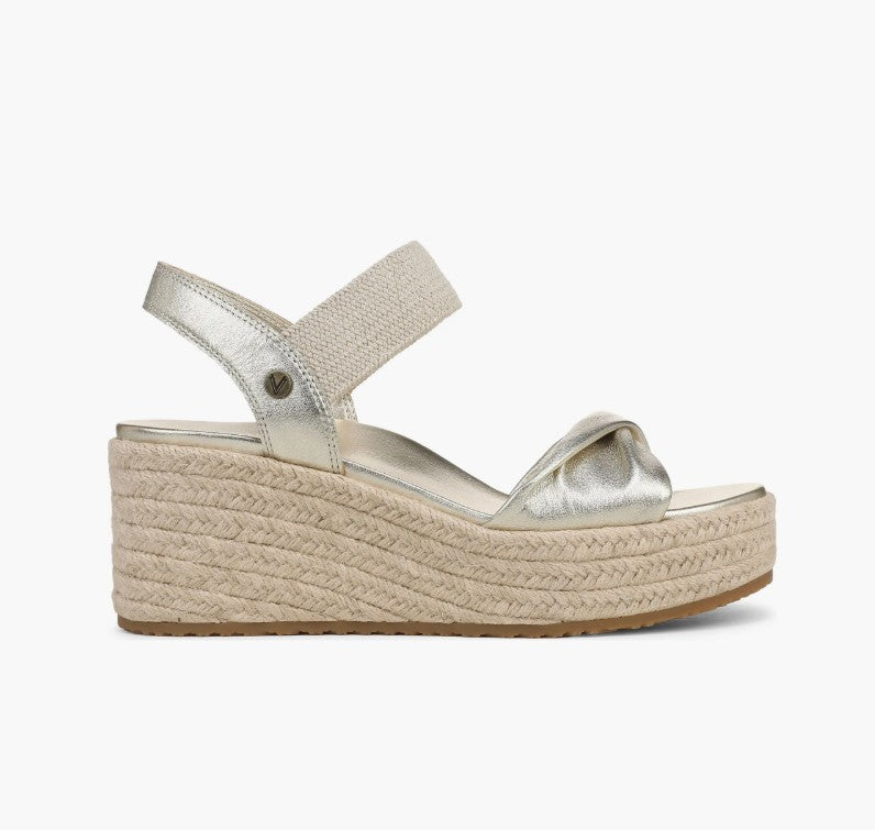VIONIC DARLA GOLD WEDGE