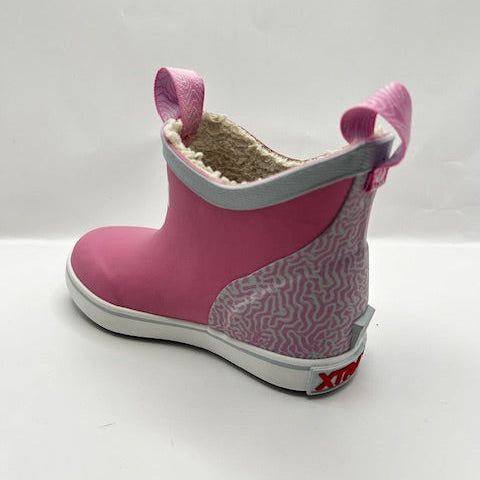 XTRATUF XKABTP5C FLEECE LINED KIDS ORCHID