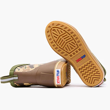 XTRATUF XKABDCMC KIDS ANKLE DUCK CAMO