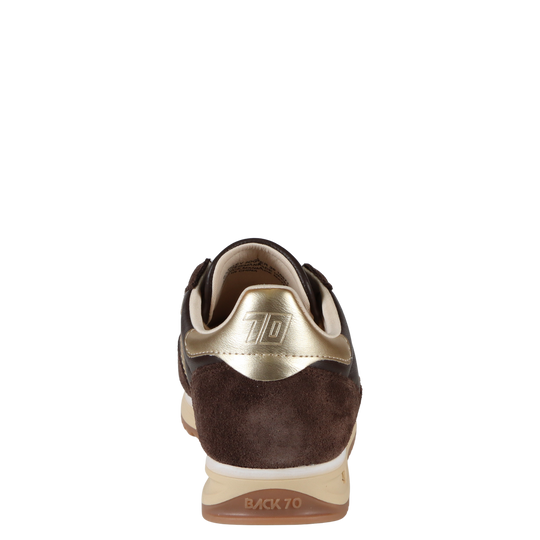 Back 70 JOGGER N COFFEE/GOLD
