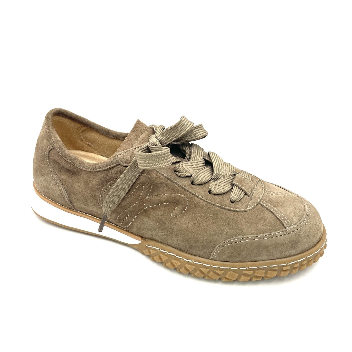 VANELI PEAK TAUPE SUEDE SNEAKER