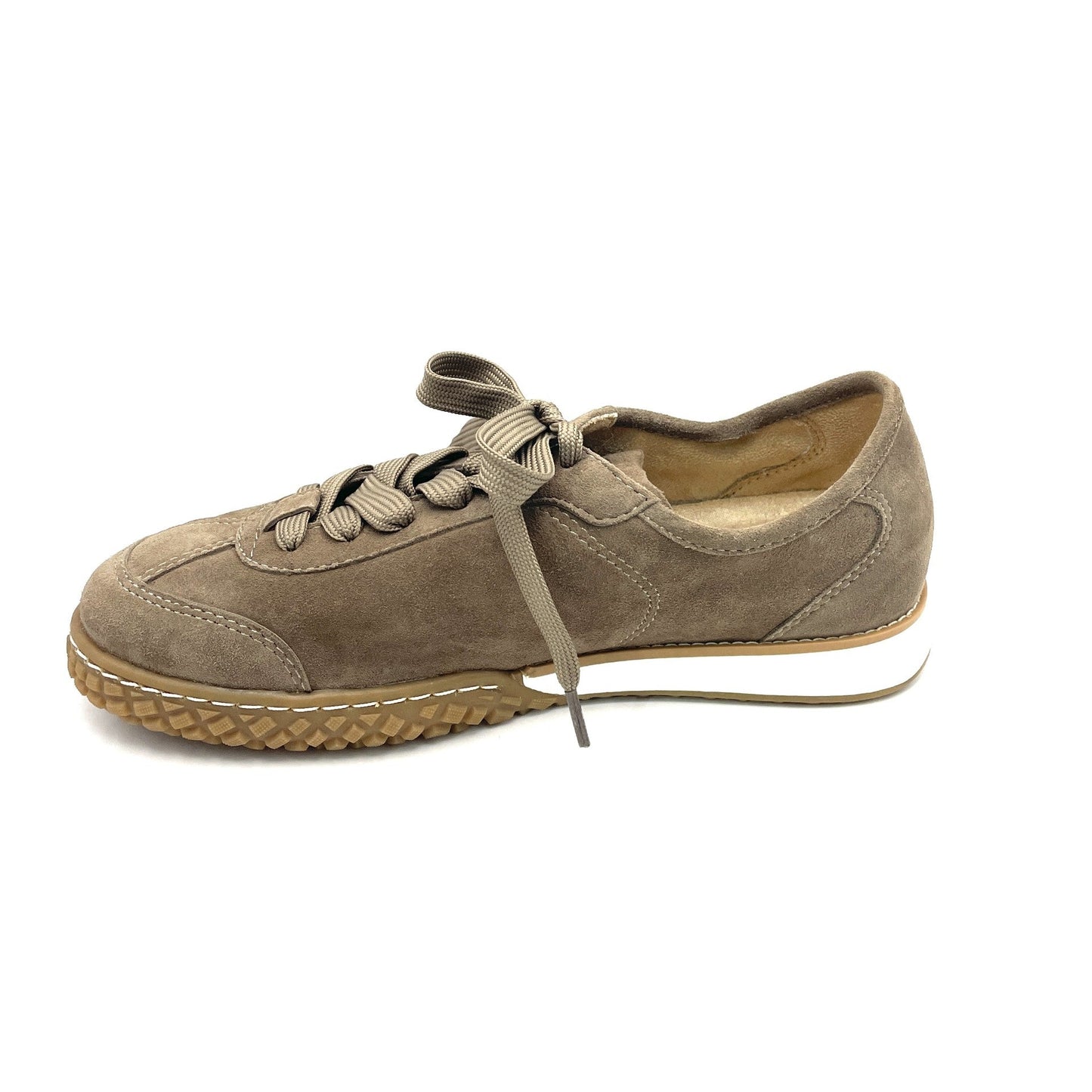 VANELI PEAK TAUPE SUEDE SNEAKER