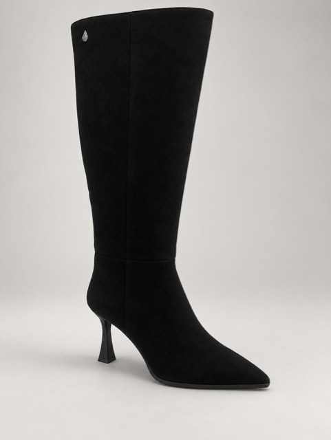 AQUA-FLEX ELOISE BOOT IN BLACK SUEDE