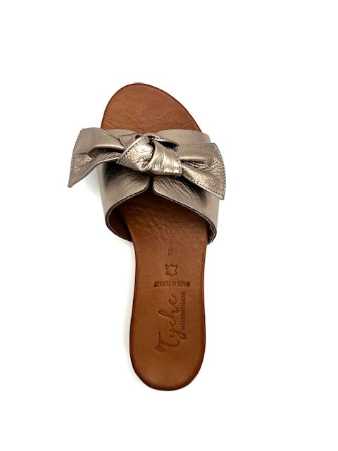 TYCHE BLOSSOM PEWTER SLIDE