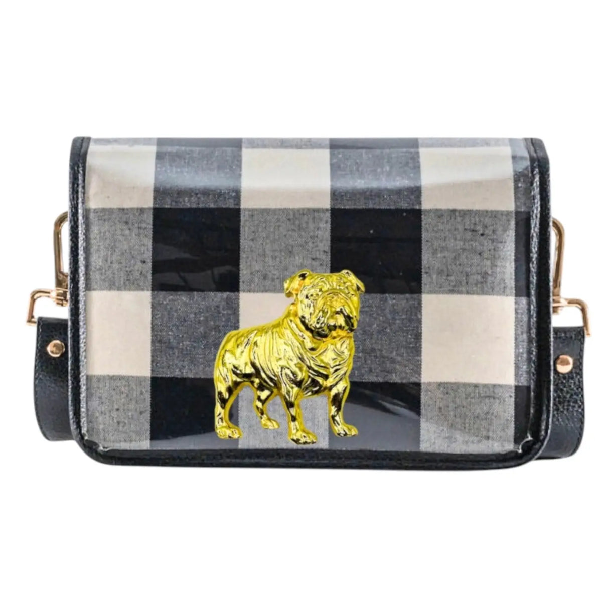 STADIUM BUFFALO CHECK CLEAR BAG
