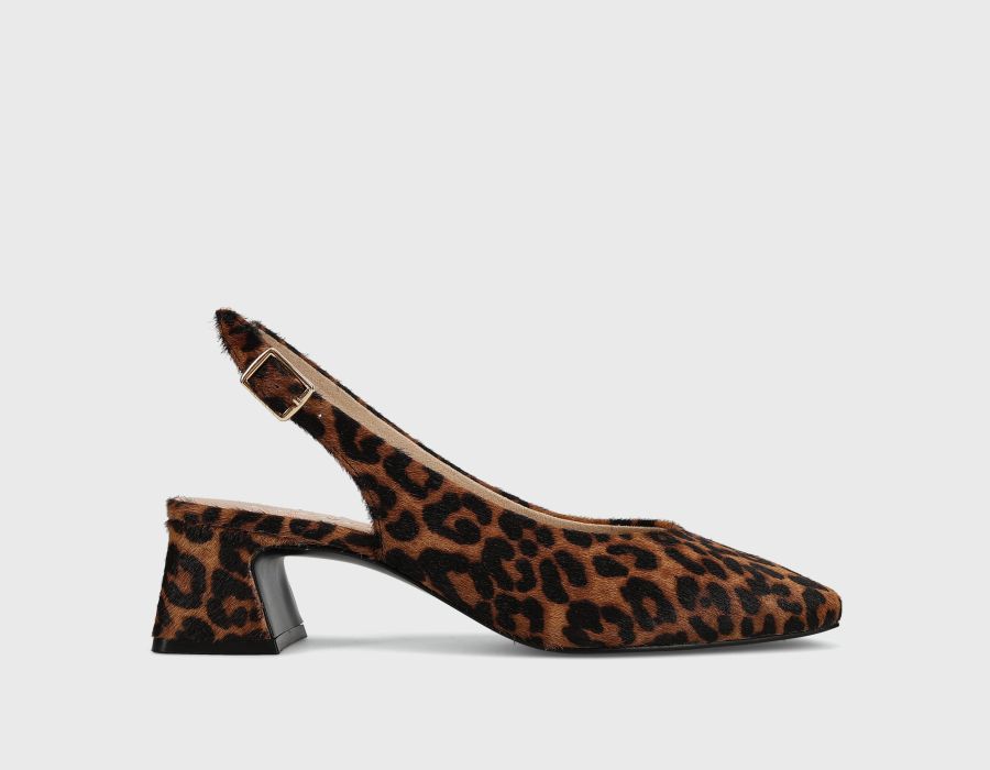 VANELI DARSY LEOPARD SLINGBACK