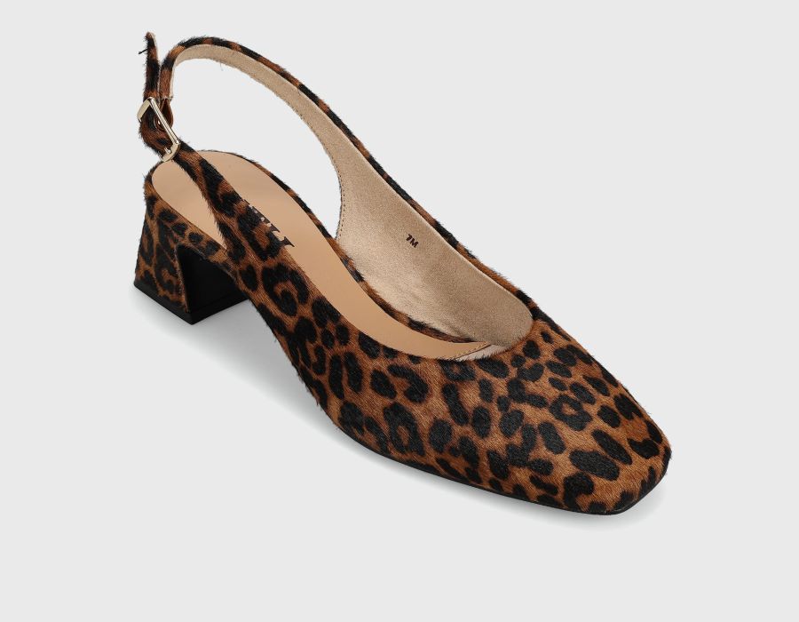 VANELI DARSY LEOPARD SLINGBACK