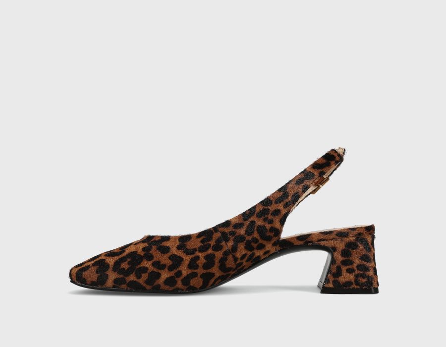 VANELI DARSY LEOPARD SLINGBACK