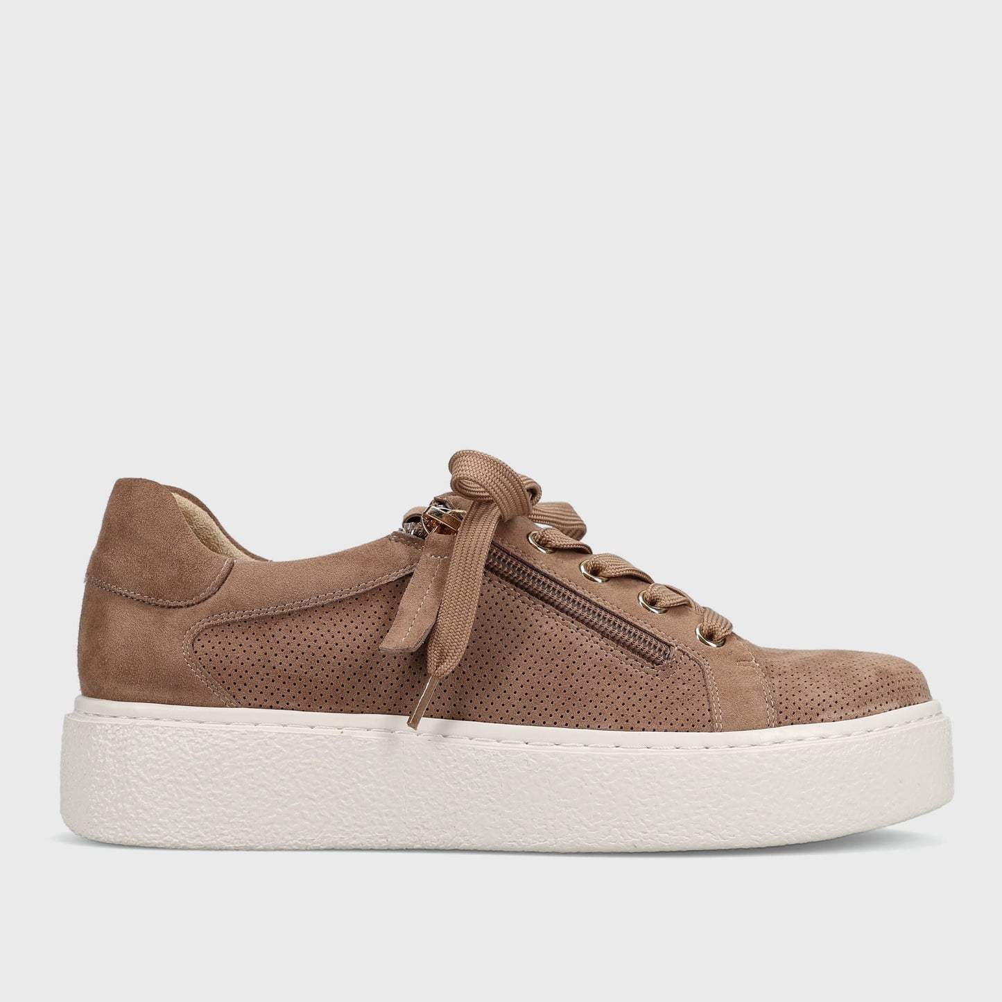VANELI YOHANA MINK TAUPE PLATFORM SNEAKER