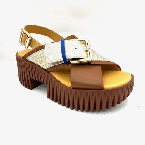 4CCCCEES PLIA JUNO SIENNA SANDAL