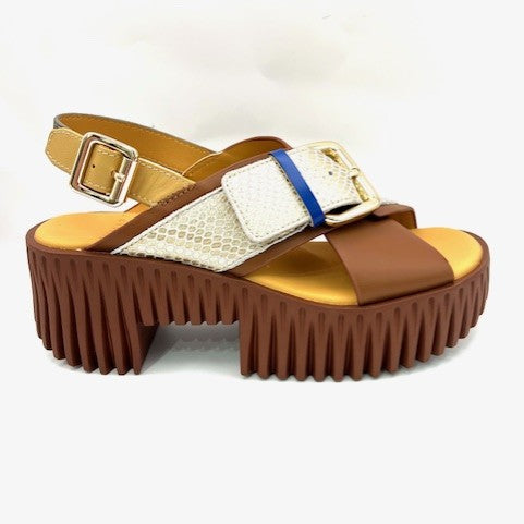 4CCCCEES PLIA JUNO SIENNA SANDAL