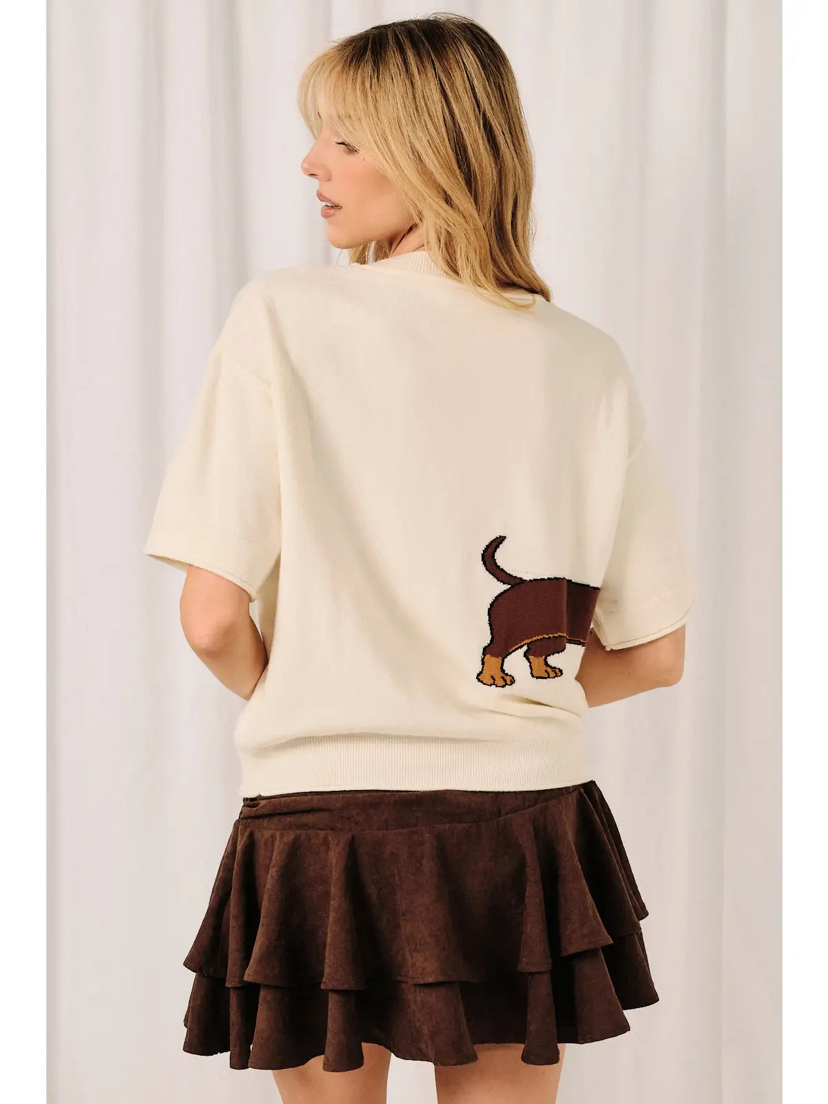 'WEENIE' SWEATER CREAM