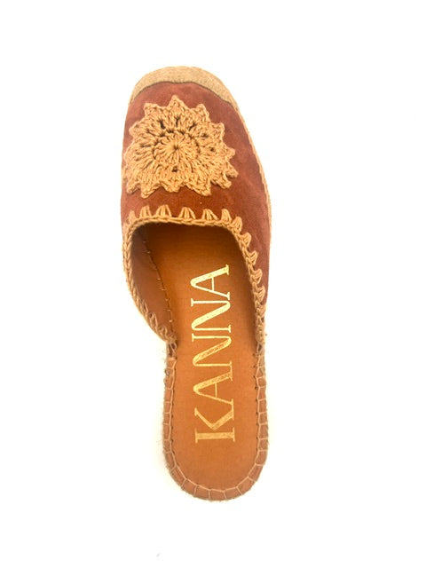 KANNA PEYTON BASKET RUST MULE