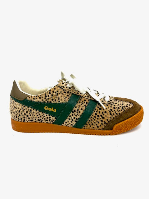 GOLA ELAN SAVANNA CHEETAH/TOBACCO/EVERGREEN SNEAKER