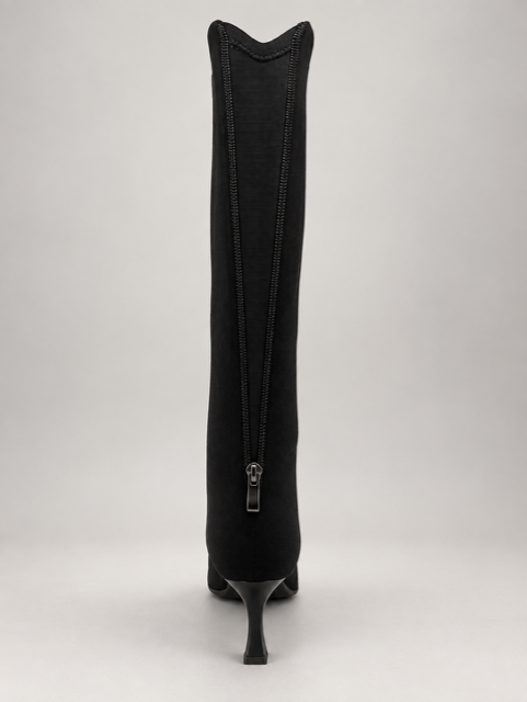 AQUA-FLEX ELOISE BOOT IN BLACK SUEDE