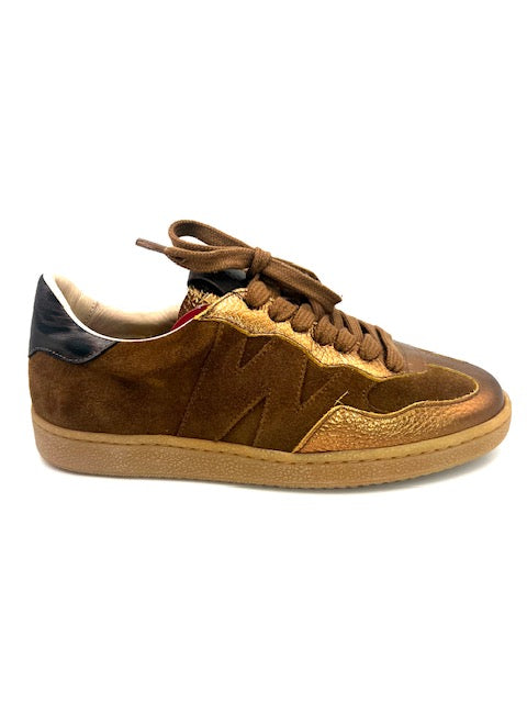WONNDERS AP-2010 COMBO ORO/COGNAC SNEAKER