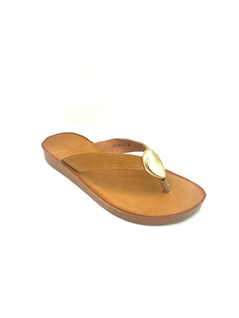AYALLA BY ANTELOPE ADDISON TAN SANDAL