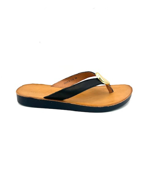 AYALLA BY ANTELOPE ADDISON BLACK SANDAL