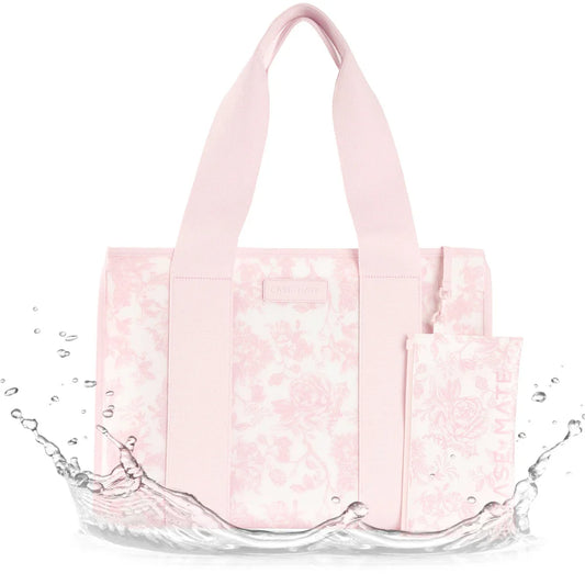 CASE-MATE BALLET PINK AFTERNOON ROSE' TOTE