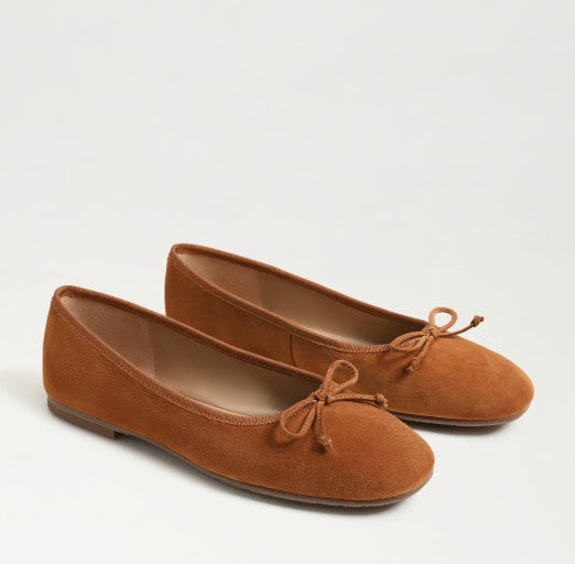 SAM EDELMAN ALIE HONEY BOURBON FLAT