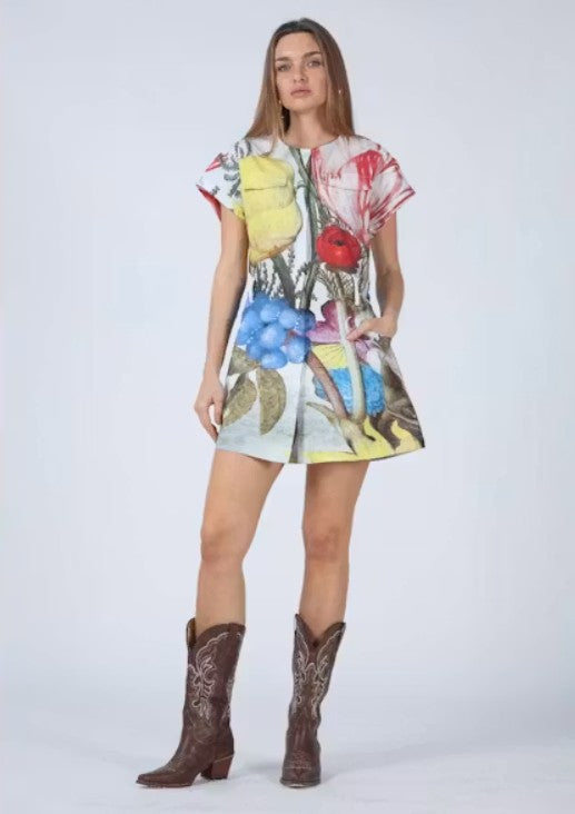 REESE RELAXED-FIT MINI DRESS