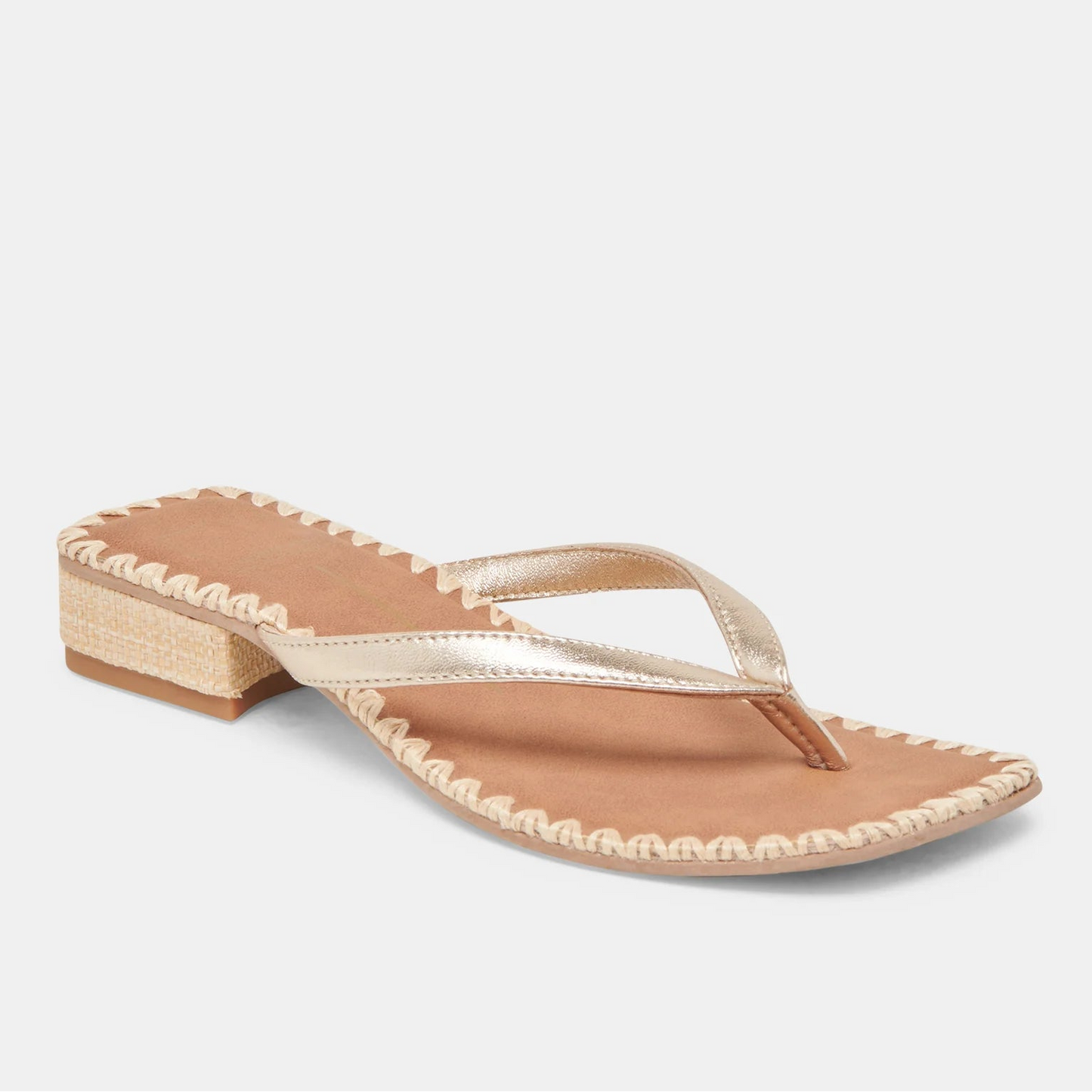 DOLCE VITA BARTY GOLD METALLIC SANDAL