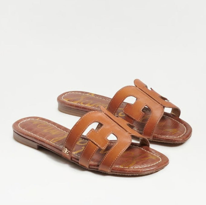 SAM EDELMAN BAY SADDLE LEATHER SLIDE
