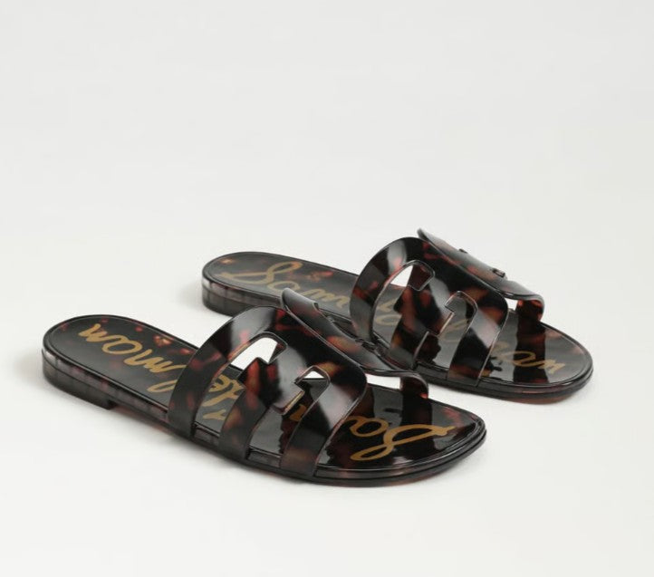 SAM EDELMAN BAY JELLY TORTOISE SLIDE