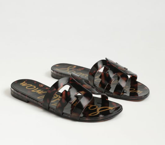 SAM EDELMAN BAY JELLY TORTOISE SLIDE