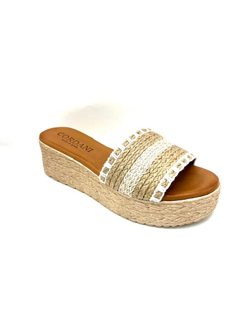 CORDANI BRYLEE WHITE SLIP ON