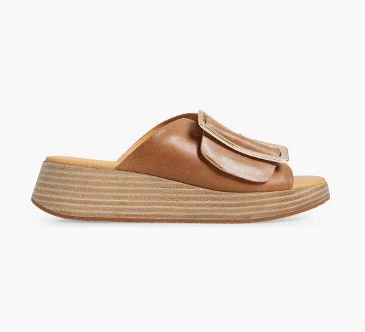 CHOCOLAT BLU ELLA CAMEL SLIP ON WEDGE