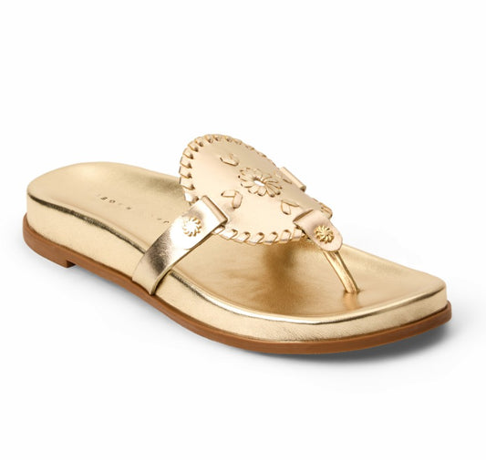 JACK ROGERS COLLINS PLATINUM SANDAL